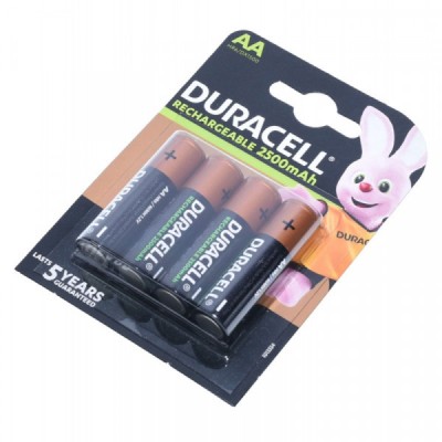 Set 4 Acumulatori Duracell 1.2V R6 AA NI-MH 2400mAH 8A011 XXM foto