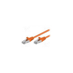 Cablu patch cord, Cat 5e, lungime 2m, F/UTP, Goobay - 93460