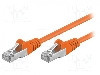Cablu patch cord, Cat 5e, lungime 1.5m, F/UTP, Goobay - 95538