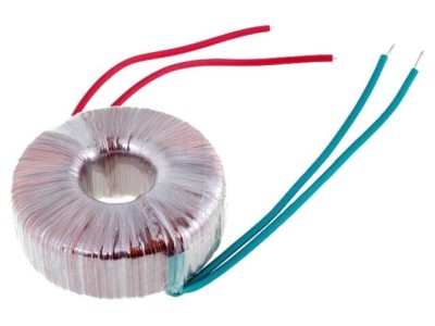 Transformator Toroidal 100VA 230V 28V 3,57A Cabluri foto