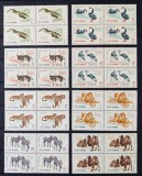 ROMANIA 1964 - Gradina Zoologica din Bucuresti - bloc de 4 MNH** - LP 592, Oameni, Nestampilat