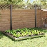 VidaXL Garduri pentru melci 12 pcs Argintiu Oțel Galvanizat 874883