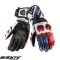 Manusi barbati pentru scuter - motocicleta racing vara Seventy model SD-R12 negru/rosu/albastru Negru/rosu/albastru XL (10 cm)