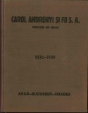 NI3D-121 Carol Andr&eacute;nyi și Fii SA, Fierărie en gros, 1836-1936, Arad-București-Oradea, Tipografia Reiner, Arad &ndash; catalog comercial de mari dimensiuni