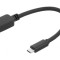 Cablu USB 3.0 USB A la USB C 0.2m Negru