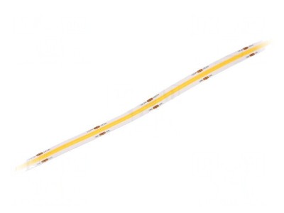 Bandă LED COB alb cald 24V 10mm IP20 10W/m pliabilă foto