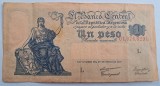 Argentina 1 Peso 1947, Bancnota Argentina, Numismatica