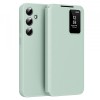 Husa pentru Samsung Galaxy S24 S921, Techsuit, SmartView, Verde