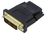 Adaptor HDMI 1.4 DVI-D 18 1 mufă neagră
