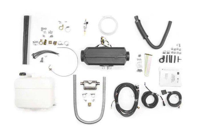 Kit &icirc;ncălzitor staționar Autoterm Air 4D 24V Diesel