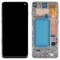 Display ecran cu Touchscreen si Rama pentru Samsung S10, G973, TFT, Negru