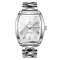 BinBond Ceas barbatesc Casual Quartz Fashion Analog Elegant Argintiu