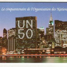 O.N.U.Geneva 1995 50 ani ONU carnet SN.611