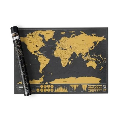 Harta razuibila a lumii, rigla cu lupa, sickere, ace atasare foto, 82.5 x 59.4 cm foto