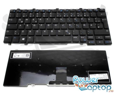 Tastatura Dell Latitude E5250 layout UK fara rama enter mare, Latitude E5270 layout UK fara rama enter mare foto