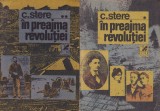 C. Stere - In preajma revolutiei 2 volume carte istorie romana 1989 memorabilia