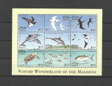 MALDIVES 1999 FAUNA PASARI SI ANIMALE ACVATICE