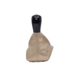 Manson schimbator si maner Culoare Bej compatibil Volkswagen / Skoda Octavia II 2004-2011 cu 2 adaptoare pentru 5 si 6 viteze Cod: SC-26 Automotive Tr, Oem