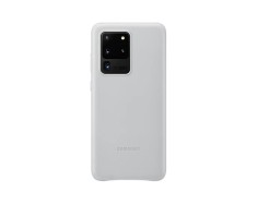 HUSA Smartphone Samsung, pt Galaxy S20 Ultra, tip back cover (protectie spate), piele, ultrasubtire, gri, &amp;quot;EF-VG988LSEGEU&amp;quot; foto