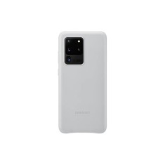 HUSA Smartphone Samsung, pt Galaxy S20 Ultra, tip back cover (protectie spate), piele, ultrasubtire, gri, &quot;EF-VG988LSEGEU&quot;