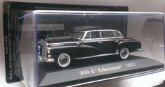 Macheta Mercedes Benz 300D W189 Adenauer 1957 - Altaya 1/43 foto