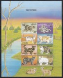 Centrafricana 1999 - Pisici, Bloc, MNH, Nestampilat