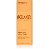 Attitude Oceanly Face Cream cremă solidă cu efect de iluminare cu vitamina C 8,5 g