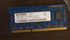 Memorie ELPIDA DDR3 PC 10600 1333Mhz 2GB foto