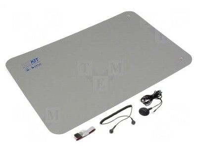 Kit Protecție Antistatică Masă ESD 0.9m x 0.6m Gri foto