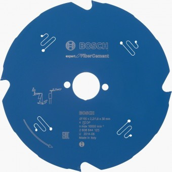 Bosch Panza ferastrau circular Expert for Fiber Cement, 190x30x2.2mm, 4T, - 3165140796910 foto
