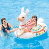 Jucarie gonflabila de piscina pentru copii, Lama Ride-On, 135x94x112cm