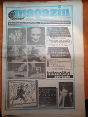 ziarul magazin 28 noiembrie 1992-art&amp;quot;un nume universal-henri coanda&amp;quot; foto