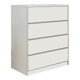 Cumpara ieftin Comoda Kuanger cu sertare din MDF alb 80x40x80 cm