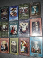 12 Casete audio Originale Bisericesti Ortodoxe PREDICI VISARION IUGULESCU,T,GRAT