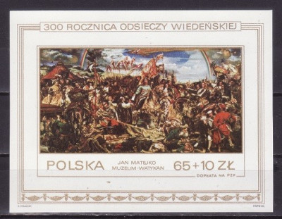 Polonia 1983 - Bloc Pictura,neuzat,perfecta stare(z) foto