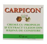 Crema carpicon cu propolis &amp; rasina conifere 50ml elzin plant