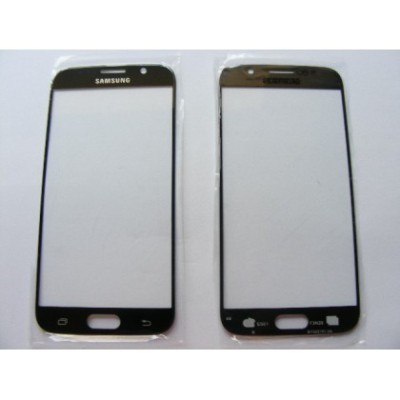 Carcasa (Sticla) Geam Samsung G920 Galaxy S6 Negru Orig China foto