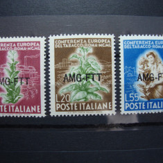 ITALIA / TRIESTE ZONA A 1950 SERIE MNH