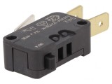 Micro&icirc;ntrerupător SNAP ACTION 0,1A 250VAC SPDT fără manetă