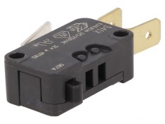 Micro&icirc;ntrerupător SNAP ACTION 0,1A 250VAC SPDT fără manetă