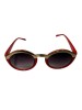Ochelari de soare, Rosu, UV400, Plastic, Negru, Oem