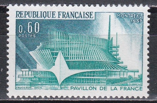 Franta 1967 - T&acirc;rgul Mondial - Montreal, MNH
