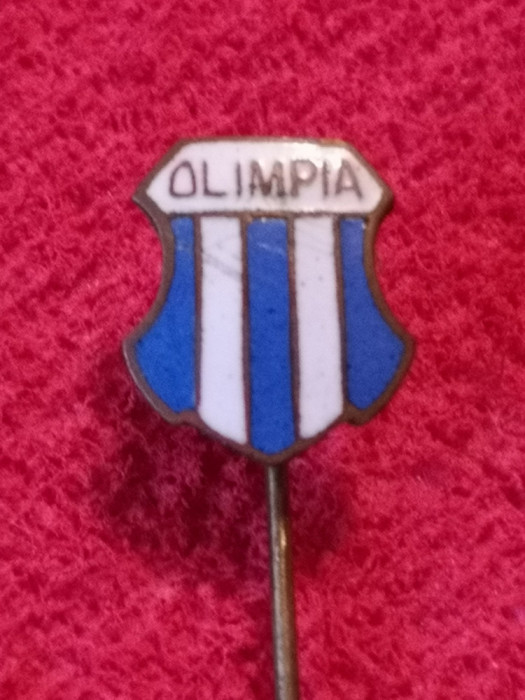 Insigna (veche) fotbal - &quot;OLIMPIA&quot; BUCURESTI