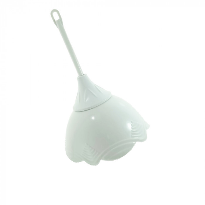 Aplica de tavan cu dulie tip E27 ceramica, cupola de 16cm, 220V, FS-40378, alba