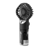 Mini ventilator portabil cu apa de birou Techsuit G10, negru