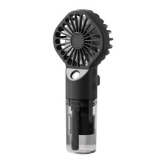 Mini ventilator portabil cu apa de birou Techsuit G10, negru foto