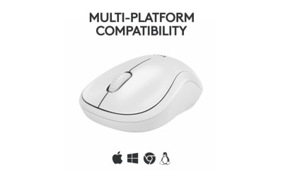 Mouse Logitech M240 SilentWS 1000 DP alb foto