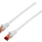 Patch cord alb 3m S/FTP CAT6 LSZH