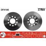 Disc frana spate TRW DF4186