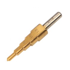 Freza metal elicoidal 4-12*2mm placata cu titan, Tolsen